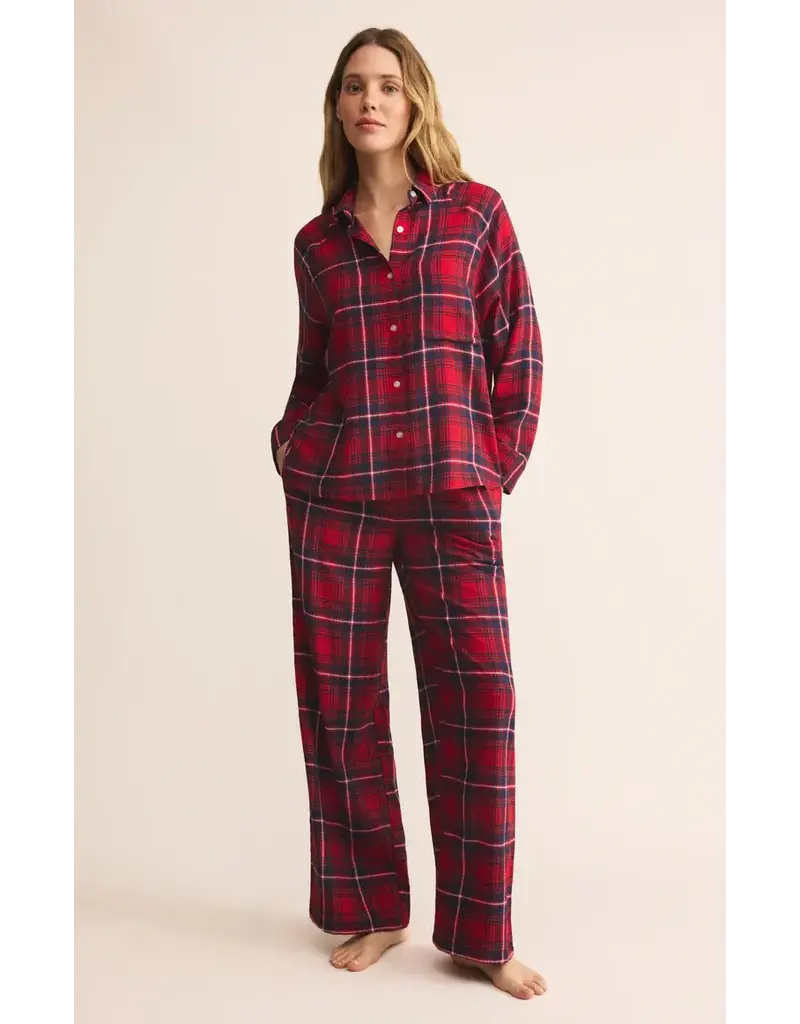 Z Lounge Hangout Plaid Pant