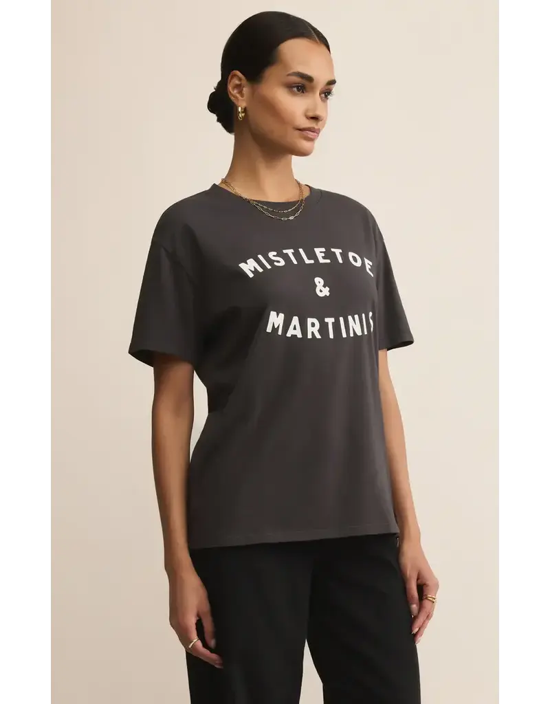 Z Supply Mistletoe Boyfriend Tee