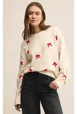 Z Supply Tie Ribbon Sweater