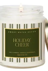 Sweet Water Decor Holiday Cheer 9oz.  Soy Candle