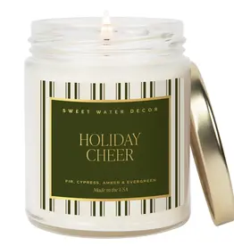 Sweet Water Decor Holiday Cheer 9oz.  Soy Candle