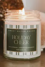 Sweet Water Decor Holiday Cheer 9oz.  Soy Candle