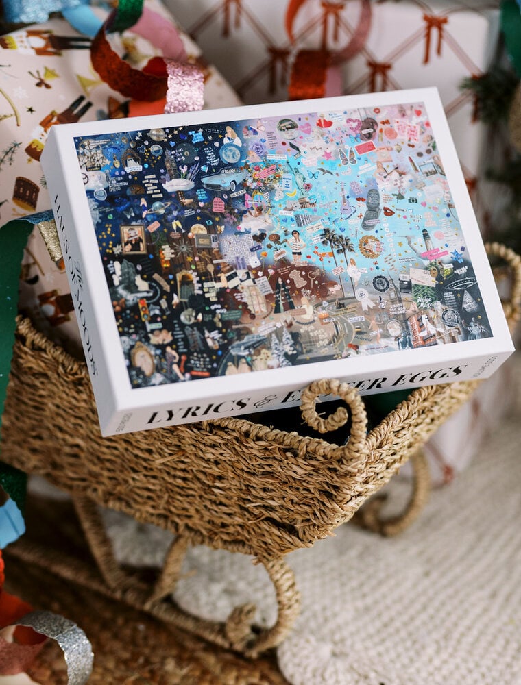 haus of moods Taylor Swift The Eras Tour Lyrics Puzzle 500 Piece Puzzle