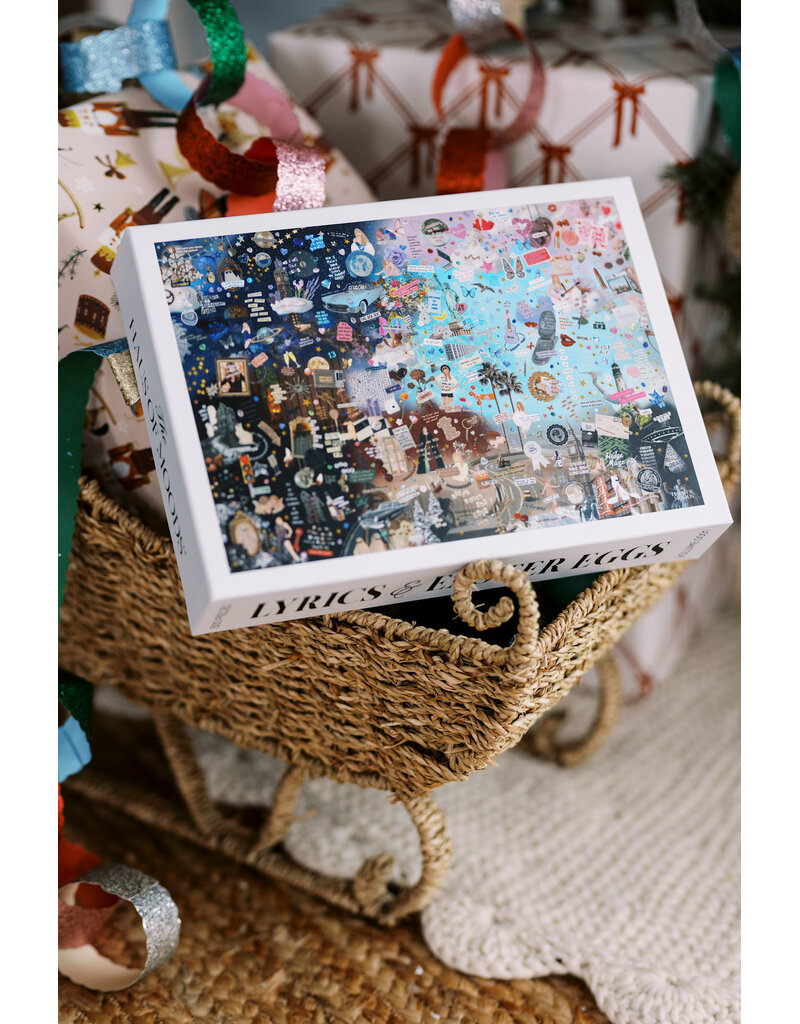 haus of moods Taylor Swift The Eras Tour Lyrics Puzzle 500 Piece Puzzle