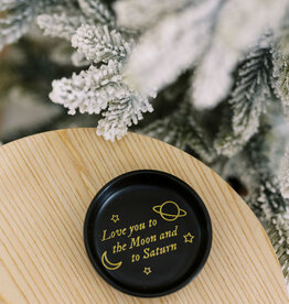 nearly june Love you to the Moon and to Saturn Trinket Dish