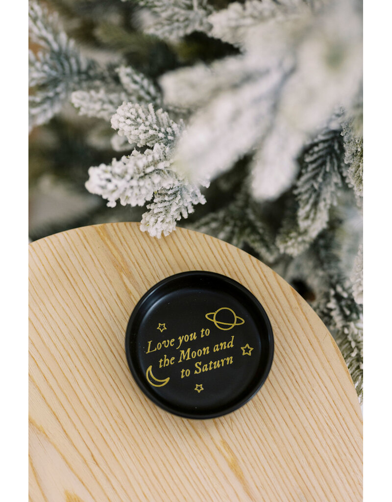 nearly june Love you to the Moon and to Saturn Trinket Dish