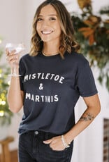 Z Supply Mistletoe Boyfriend Tee