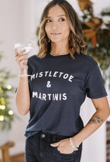 Z Supply Mistletoe Boyfriend Tee