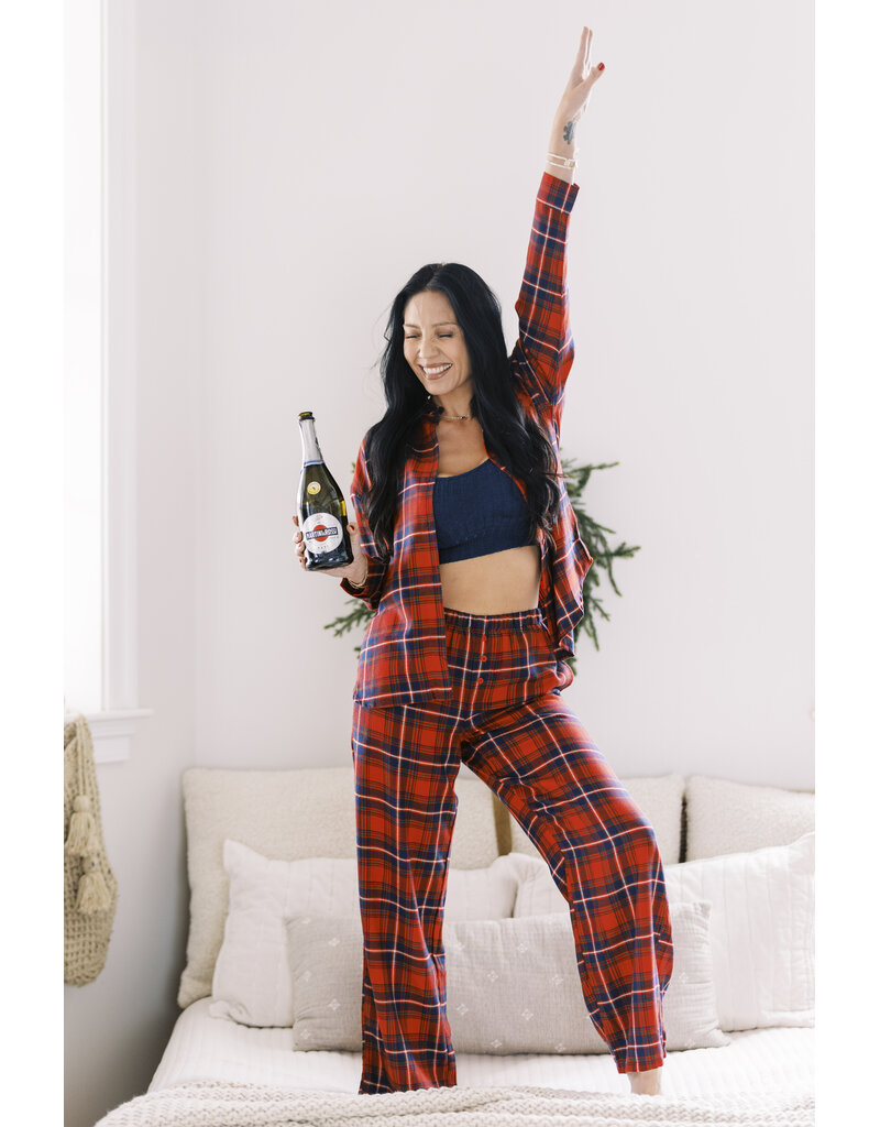 Z Lounge Hangout Plaid Pant