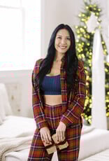 Z Lounge River Plaid Button Up