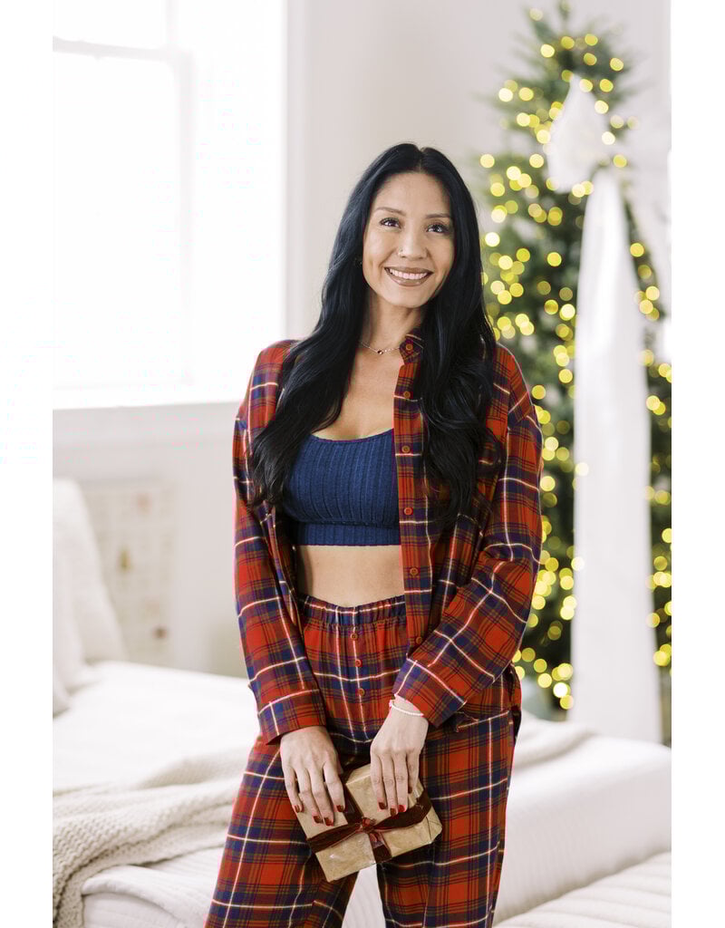 Z Lounge River Plaid Button Up