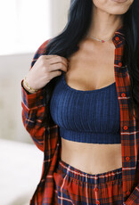 Z Lounge Zoe Rib Tank Bra