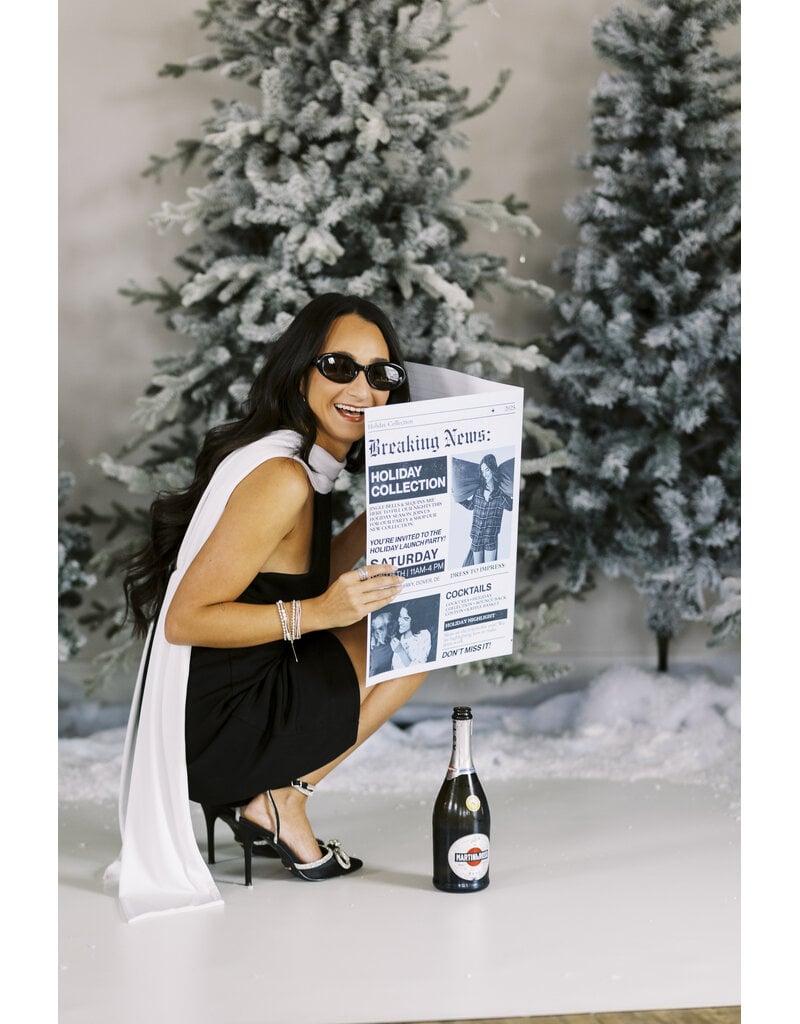 G The Portia Backless Mini Dress