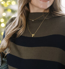 Kendra Scott Mini Elisa Satellite Short Necklace Vintage Gold Blue Lapis