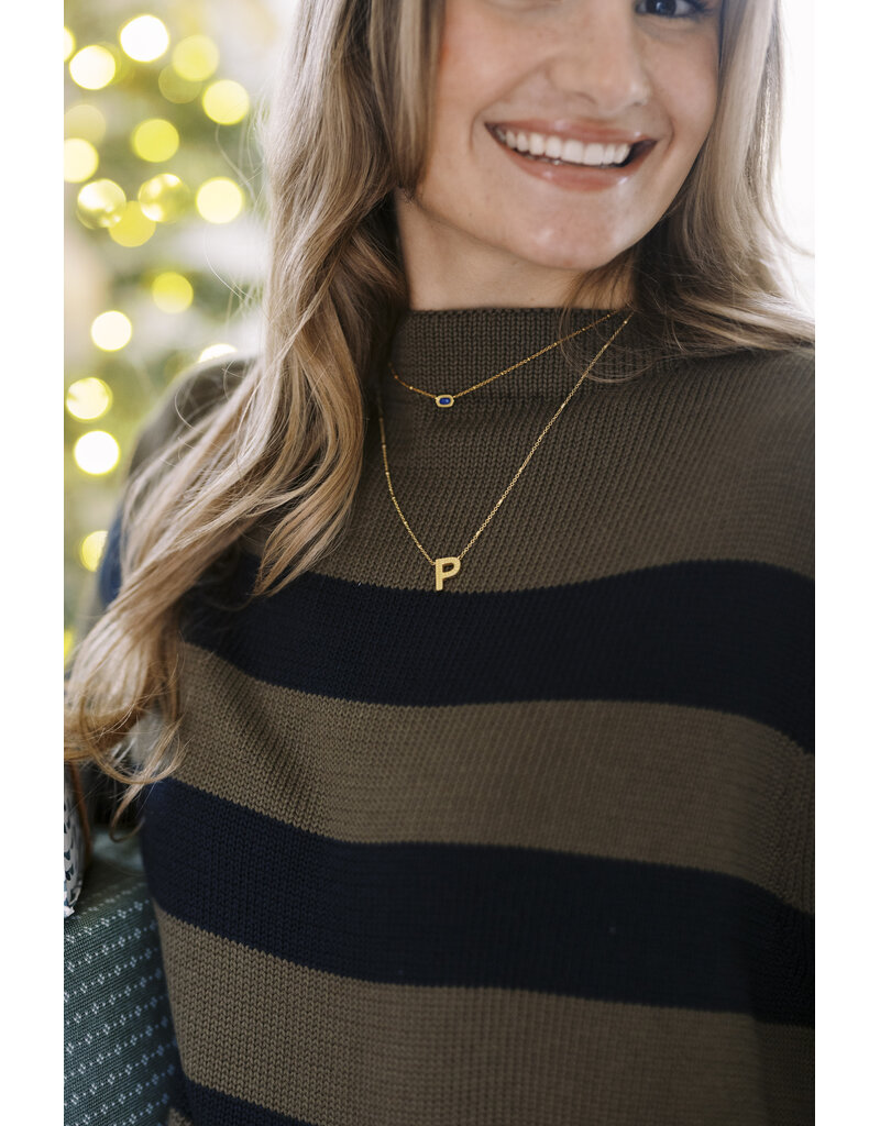 Kendra Scott Mini Elisa Satellite Short Necklace Vintage Gold Blue Lapis