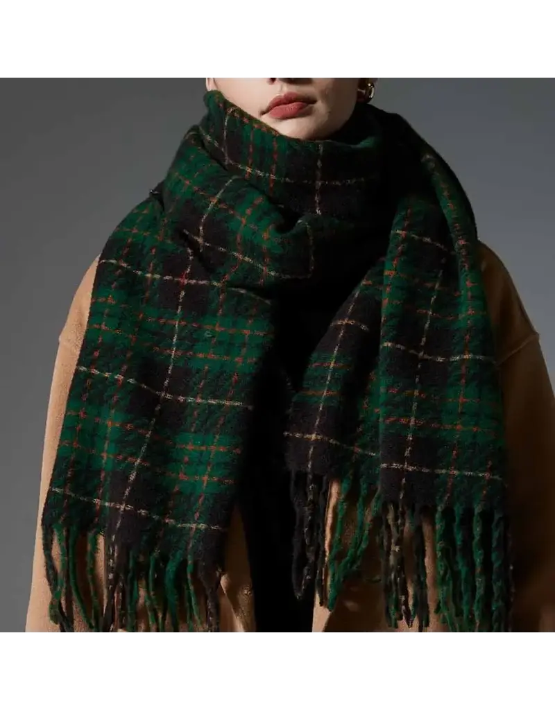 dipped shop Classic Winter Plaid Scarf