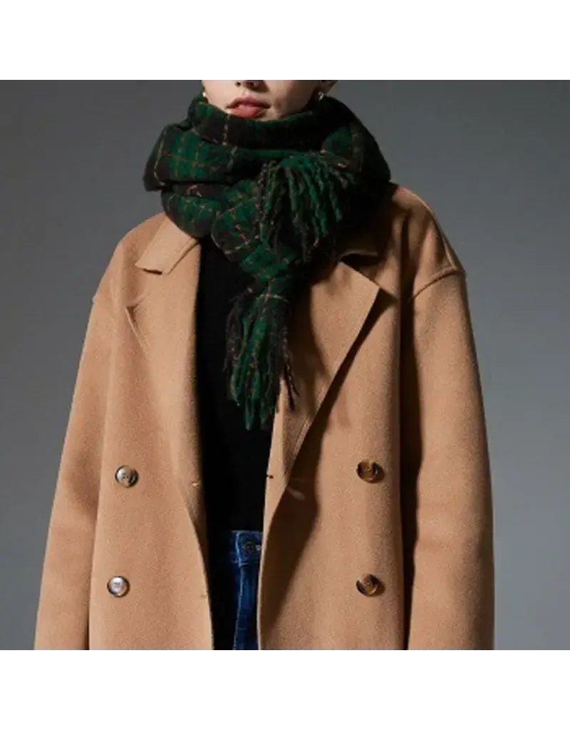 dipped shop Classic Winter Plaid Scarf