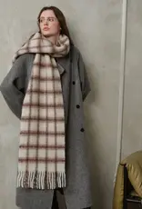 dipped shop Simple Soft Plaid Scarf