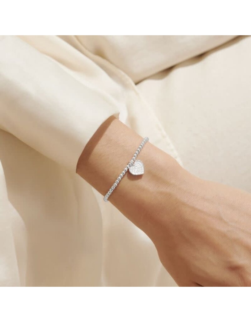 A Littles & Co. Confetti A Little Happy Birthday Silver Plated Bracelet