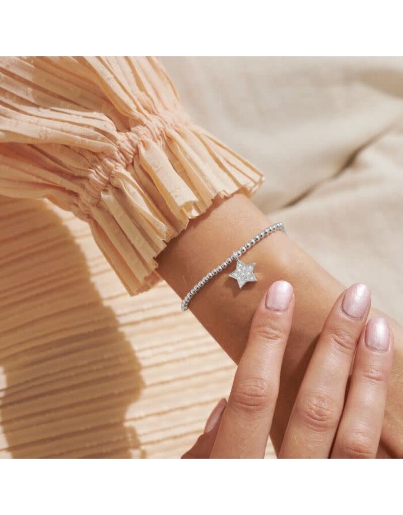 A Littles & Co. Confetti A Little Congrats Silver Plated Bracelet