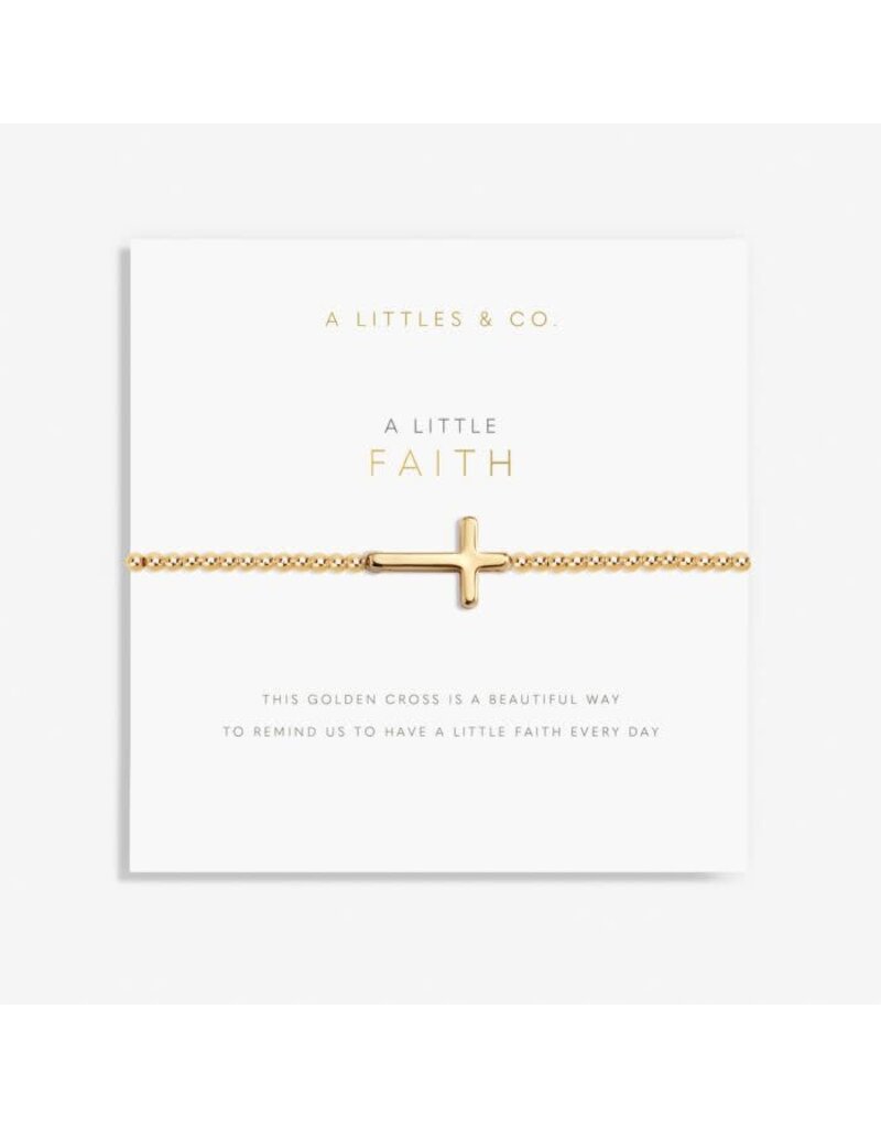 A Littles & Co. A little Faith Bracelet Gold