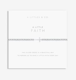 A Littles & Co. A little Faith Bracelet Silver