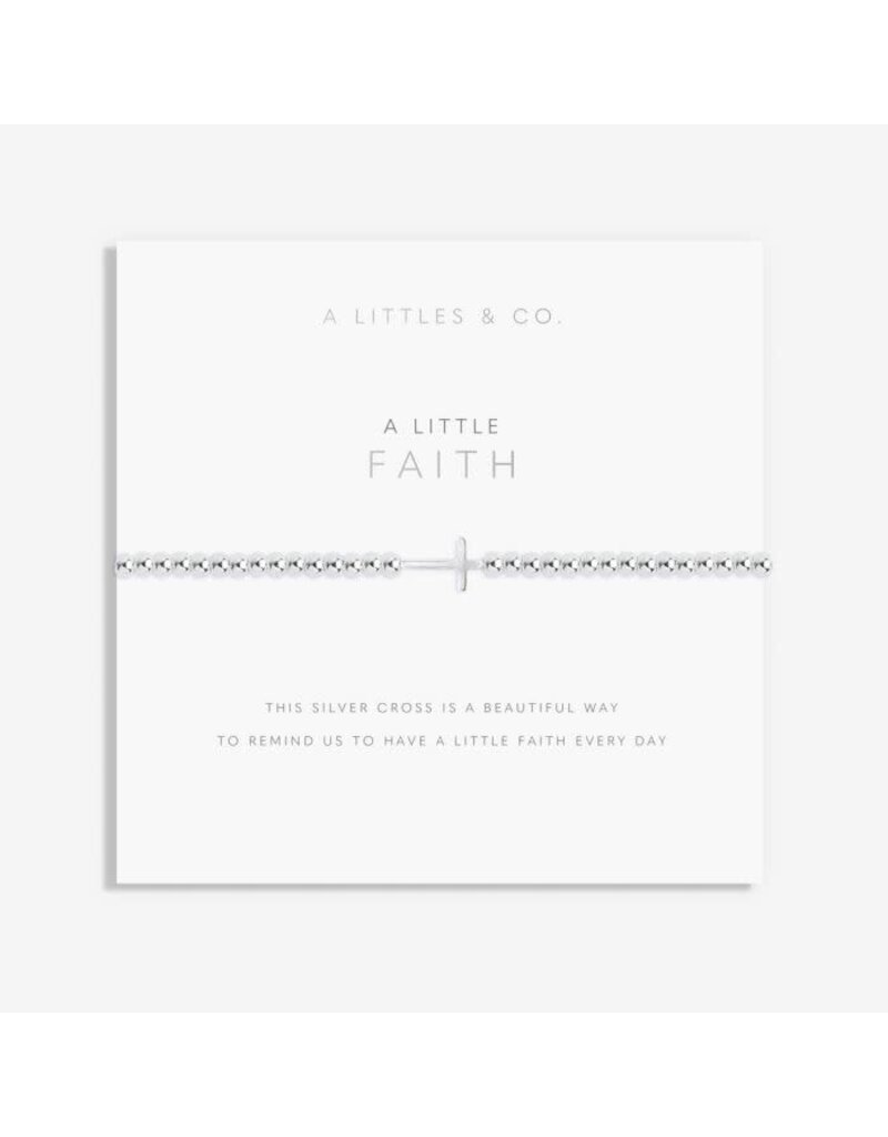 A Littles & Co. A little Faith Bracelet Silver
