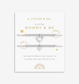 A Littles & Co. Duo A Little Mommy and Me Bracelet Silver Plated