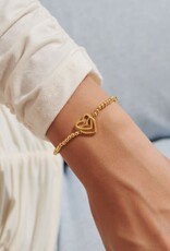A Littles & Co. A Little Happy Birthday Gold Bracelet