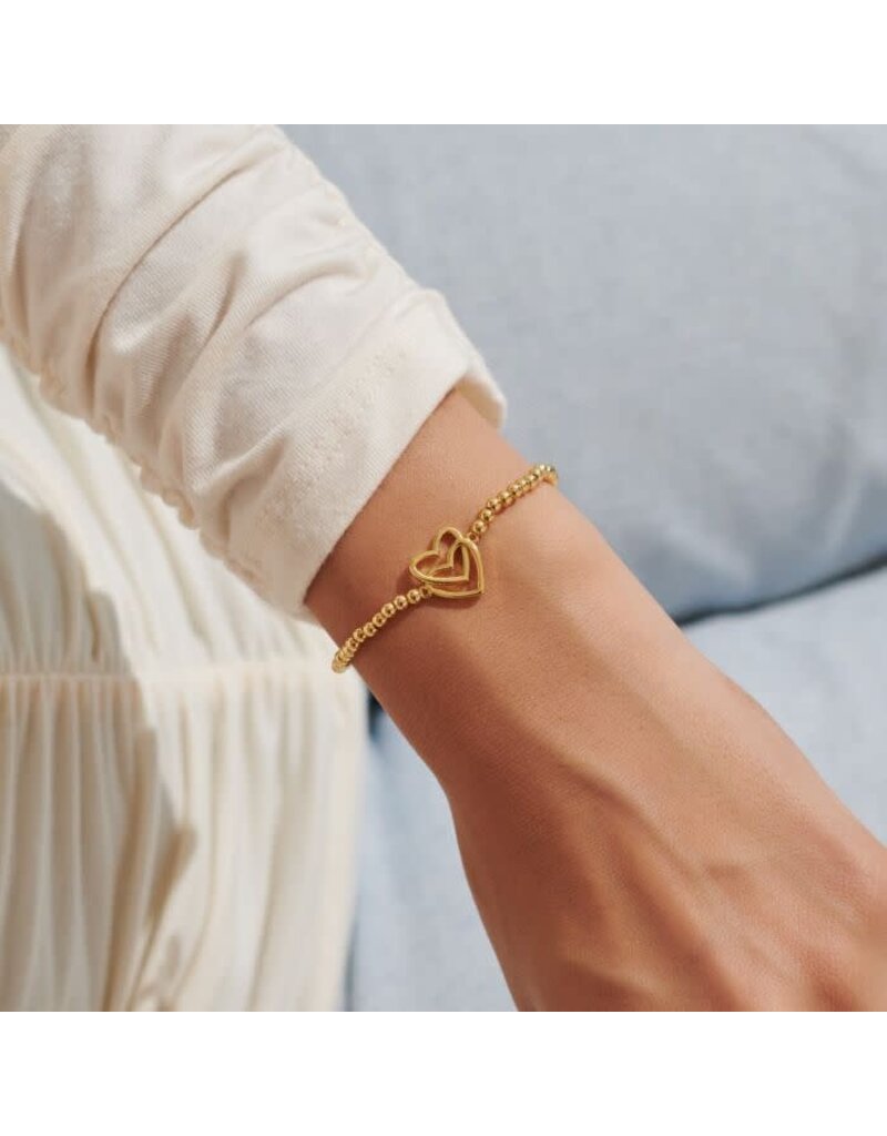 A Littles & Co. A Little Happy Birthday Gold Bracelet