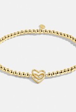 A Littles & Co. A Little Happy Birthday Gold Bracelet
