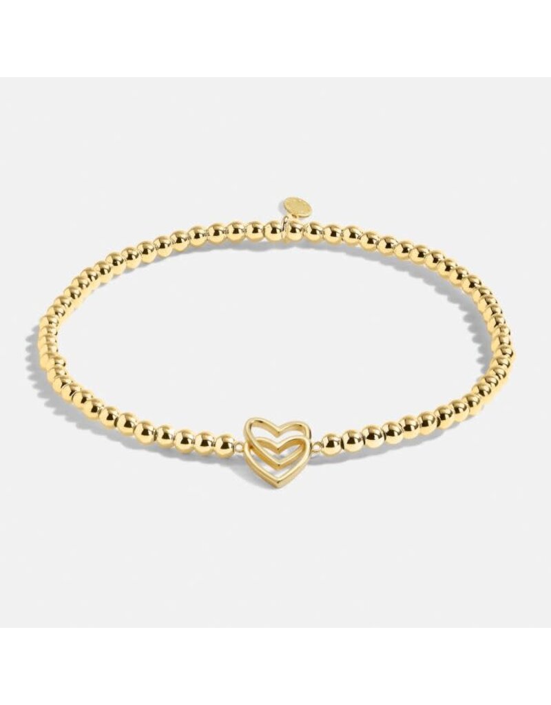 A Littles & Co. A Little Happy Birthday Gold Bracelet