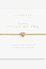 A Littles & Co. A Little Proud of You Bracelet Gold