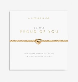 A Littles & Co. A Little Proud of You Bracelet Gold