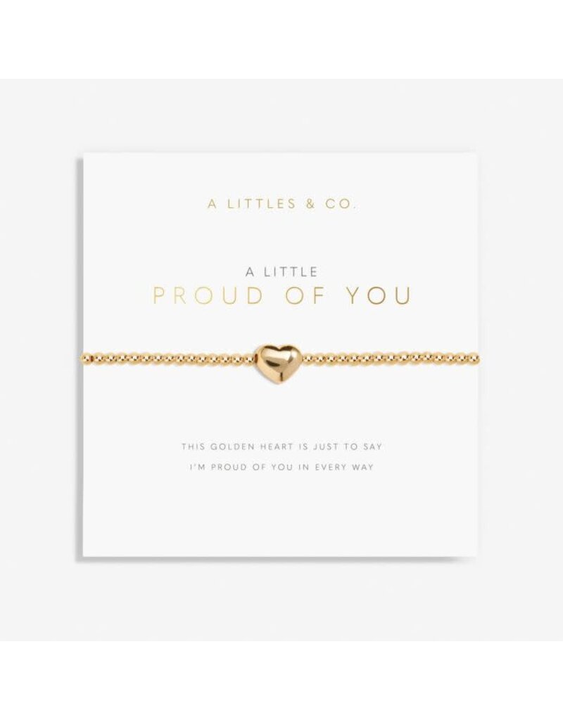 A Littles & Co. A Little Proud of You Bracelet Gold