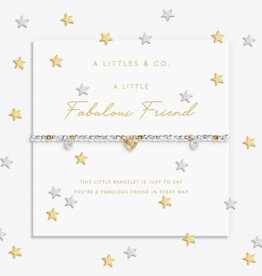 A Littles & Co. Sparkle Confetti A Little Fabulous Friend Silver & Gold