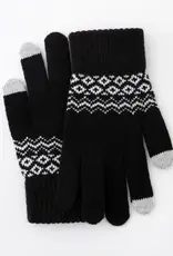 ninexis Winter Warm Knit Touchscreen Gloves (black)