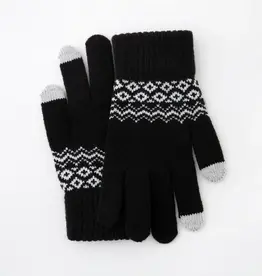 ninexis Winter Warm Knit Touchscreen Gloves (black)