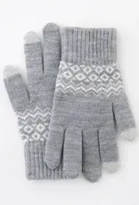 ninexis Winter Warm Knit Touchscreen Gloves (grey)