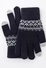 ninexis Winter Warm Knit Touchscreen Gloves (navy)
