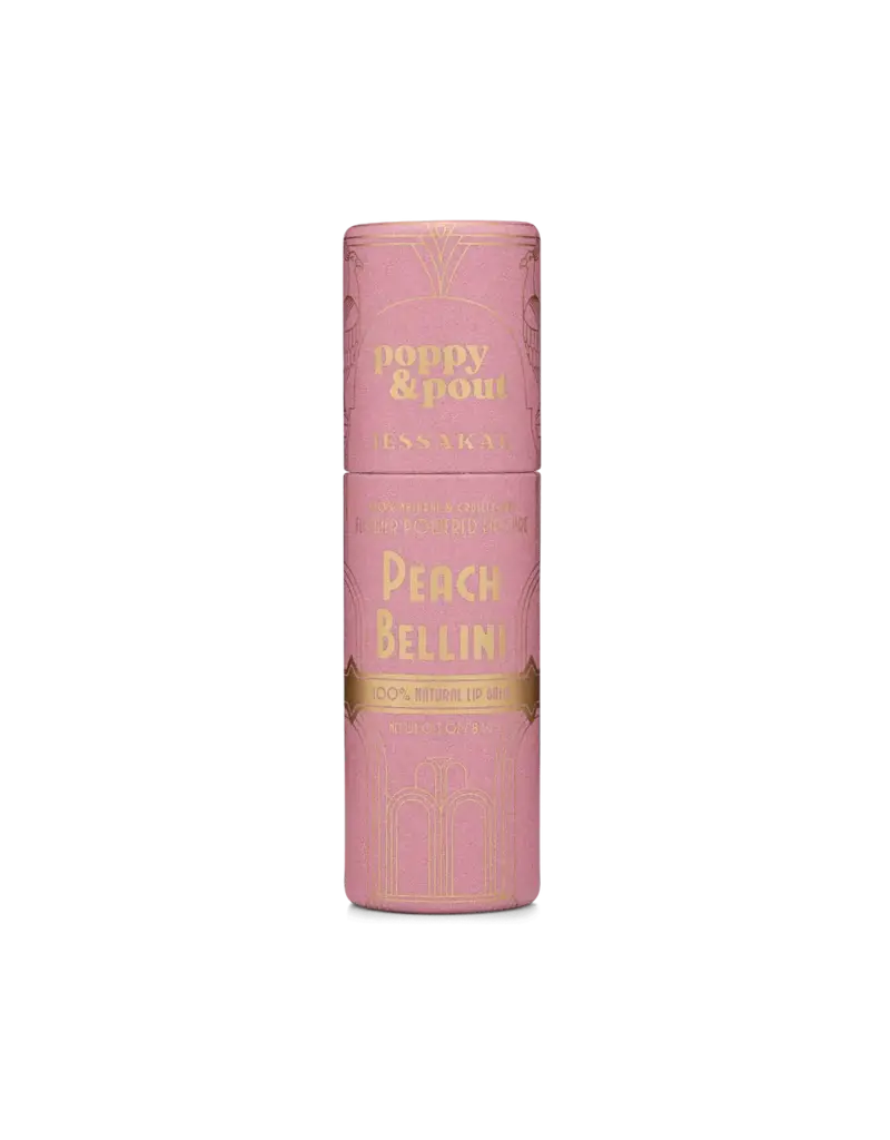 Poppy & Pout Limited Edition Lip Balm Oz Edition Peach Billini