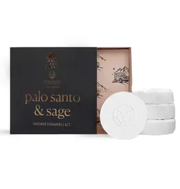 Musee Wholesale Palo Santo & Sage Shower Steamers