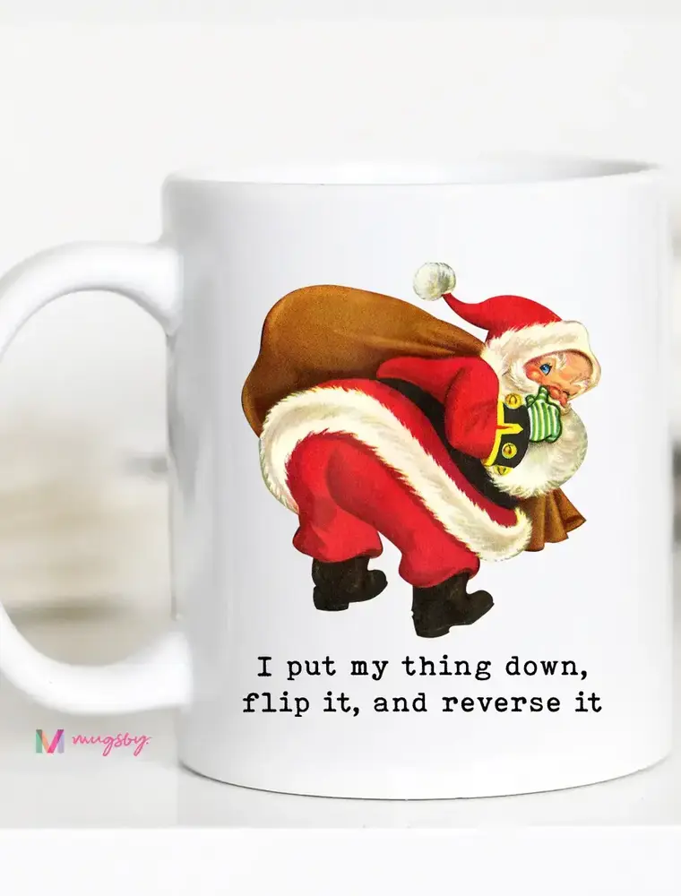 Mugsby Vintage Flip it and Reverse it 11oz. Mug