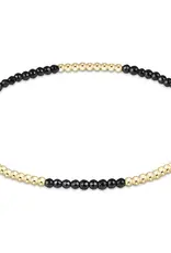 ENEWTON Blissful Pattern 2MM Bead Bracelet Faceted Hematite