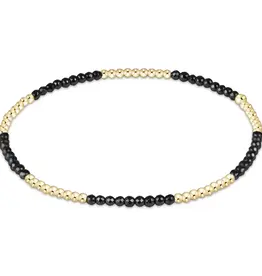 ENEWTON Blissful Pattern 2MM Bead Bracelet Faceted Hematite