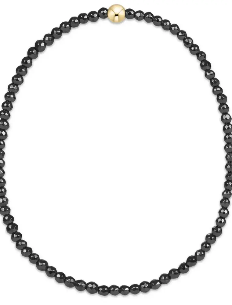 ENEWTON Faceted Hematite 2MM Bead Bracelet