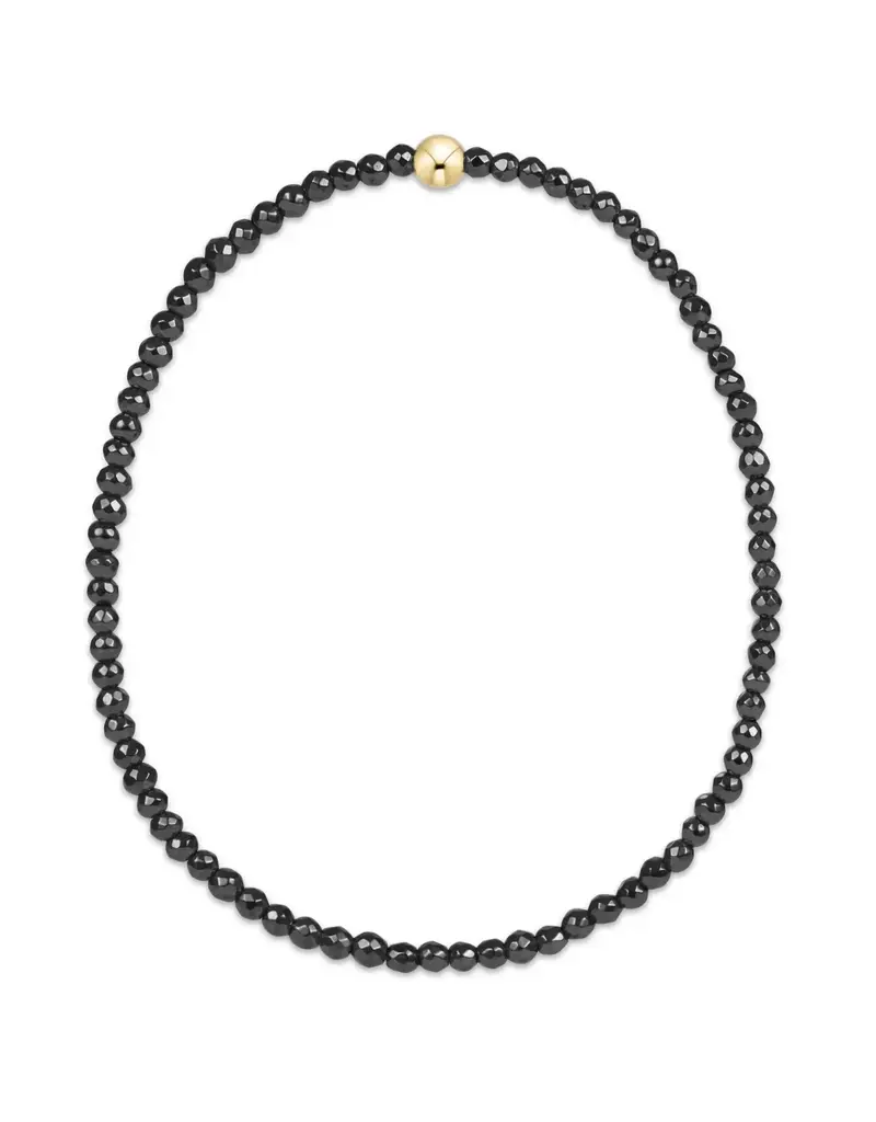 ENEWTON Faceted Hematite 2MM Bead Bracelet