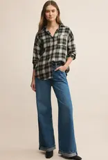 Z Supply River Plaid Button Up