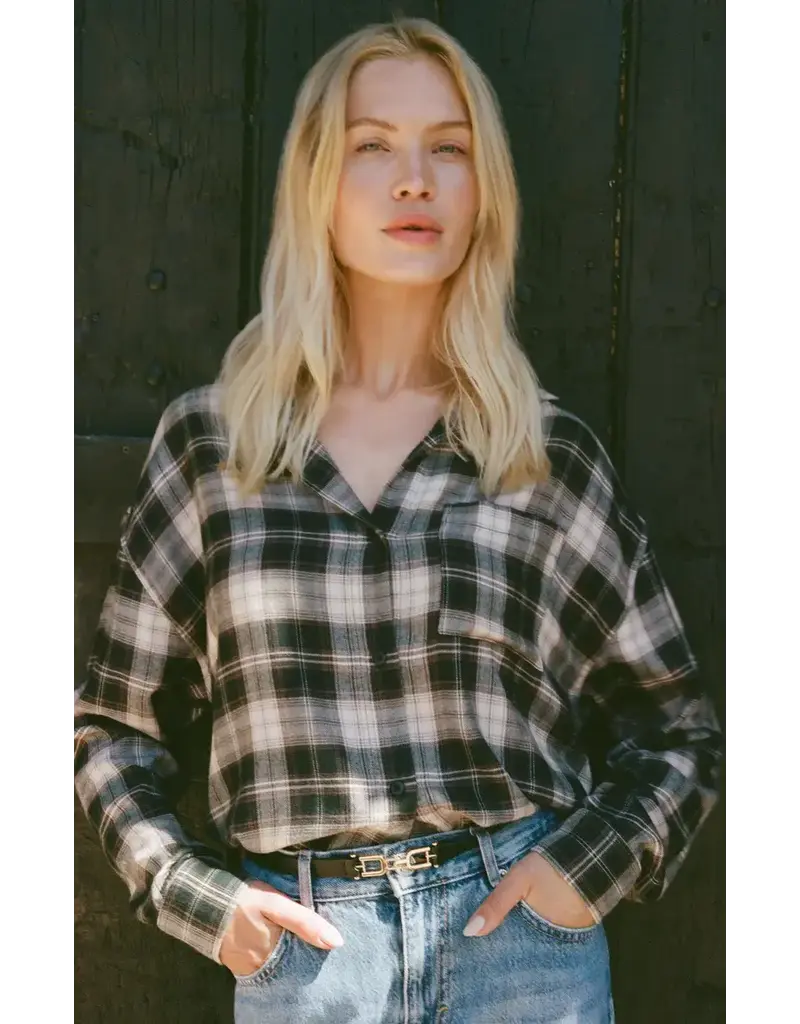 Z Supply River Plaid Button Up