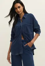 Z Supply All Day Knit Denim Jacket